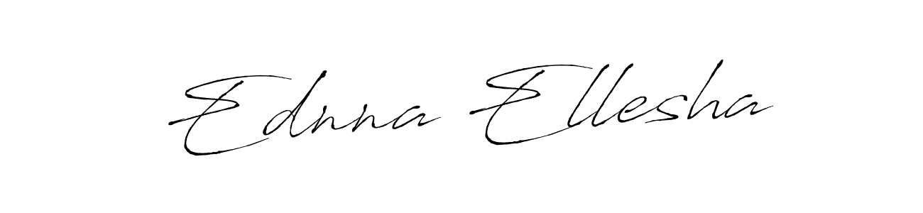 Also we have Ednna Ellesha name is the best signature style. Create professional handwritten signature collection using Antro_Vectra autograph style. Ednna Ellesha signature style 6 images and pictures png