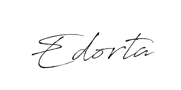 Create a beautiful signature design for name Edorta. With this signature (Antro_Vectra) fonts, you can make a handwritten signature for free. Edorta signature style 6 images and pictures png