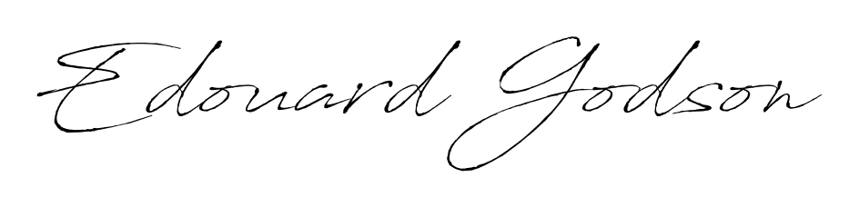 Design your own signature with our free online signature maker. With this signature software, you can create a handwritten (Antro_Vectra) signature for name Edouard Godson. Edouard Godson signature style 6 images and pictures png