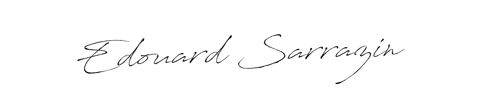 You can use this online signature creator to create a handwritten signature for the name Edouard Sarrazin. This is the best online autograph maker. Edouard Sarrazin signature style 6 images and pictures png