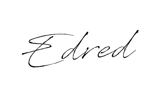 How to make Edred name signature. Use Antro_Vectra style for creating short signs online. This is the latest handwritten sign. Edred signature style 6 images and pictures png