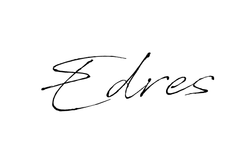 How to make Edres signature? Antro_Vectra is a professional autograph style. Create handwritten signature for Edres name. Edres signature style 6 images and pictures png