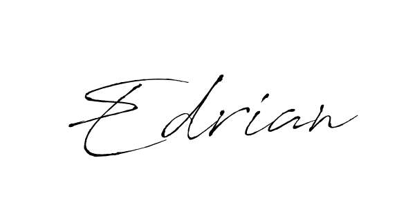 How to make Edrian name signature. Use Antro_Vectra style for creating short signs online. This is the latest handwritten sign. Edrian signature style 6 images and pictures png