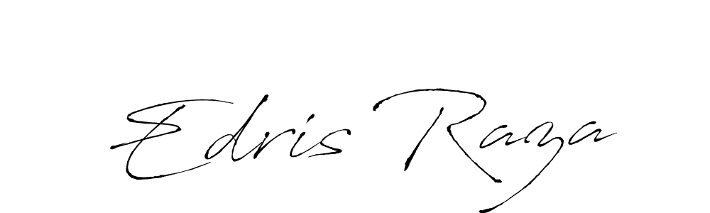 How to make Edris Raza signature? Antro_Vectra is a professional autograph style. Create handwritten signature for Edris Raza name. Edris Raza signature style 6 images and pictures png