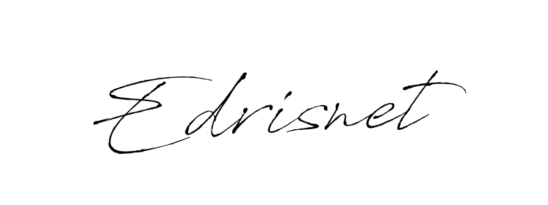 You should practise on your own different ways (Antro_Vectra) to write your name (Edrisnet) in signature. don't let someone else do it for you. Edrisnet signature style 6 images and pictures png