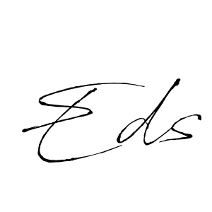 Create a beautiful signature design for name Eds. With this signature (Antro_Vectra) fonts, you can make a handwritten signature for free. Eds signature style 6 images and pictures png