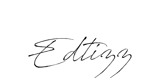 if you are searching for the best signature style for your name Edtizz. so please give up your signature search. here we have designed multiple signature styles  using Antro_Vectra. Edtizz signature style 6 images and pictures png