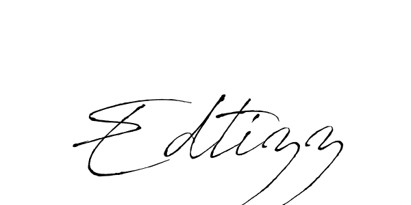 Once you've used our free online signature maker to create your best signature Antro_Vectra style, it's time to enjoy all of the benefits that Edtizz name signing documents. Edtizz signature style 6 images and pictures png