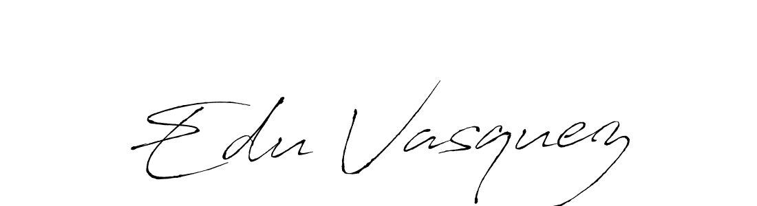 Also You can easily find your signature by using the search form. We will create Edu Vasquez name handwritten signature images for you free of cost using Antro_Vectra sign style. Edu Vasquez signature style 6 images and pictures png