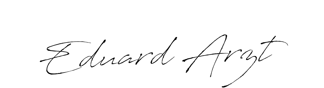 How to make Eduard Arzt name signature. Use Antro_Vectra style for creating short signs online. This is the latest handwritten sign. Eduard Arzt signature style 6 images and pictures png