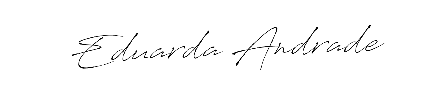 Also we have Eduarda Andrade name is the best signature style. Create professional handwritten signature collection using Antro_Vectra autograph style. Eduarda Andrade signature style 6 images and pictures png