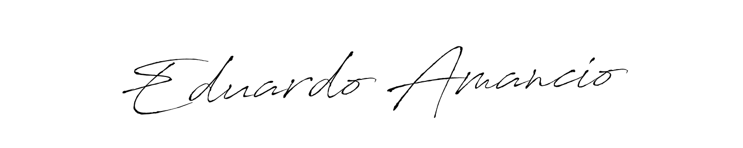 if you are searching for the best signature style for your name Eduardo Amancio. so please give up your signature search. here we have designed multiple signature styles  using Antro_Vectra. Eduardo Amancio signature style 6 images and pictures png