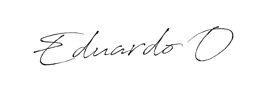 How to make Eduardo O signature? Antro_Vectra is a professional autograph style. Create handwritten signature for Eduardo O name. Eduardo O signature style 6 images and pictures png