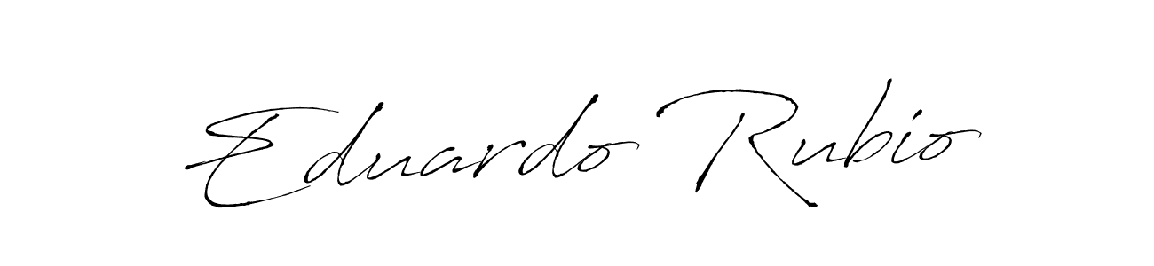 Antro_Vectra is a professional signature style that is perfect for those who want to add a touch of class to their signature. It is also a great choice for those who want to make their signature more unique. Get Eduardo Rubio name to fancy signature for free. Eduardo Rubio signature style 6 images and pictures png