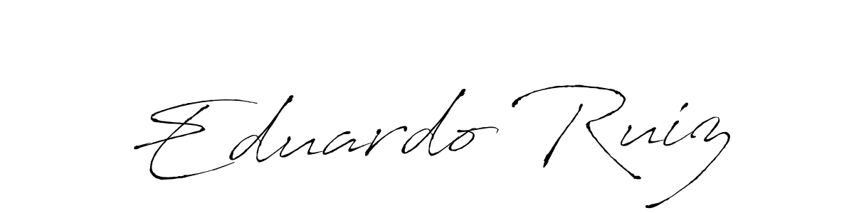 The best way (Antro_Vectra) to make a short signature is to pick only two or three words in your name. The name Eduardo Ruiz include a total of six letters. For converting this name. Eduardo Ruiz signature style 6 images and pictures png