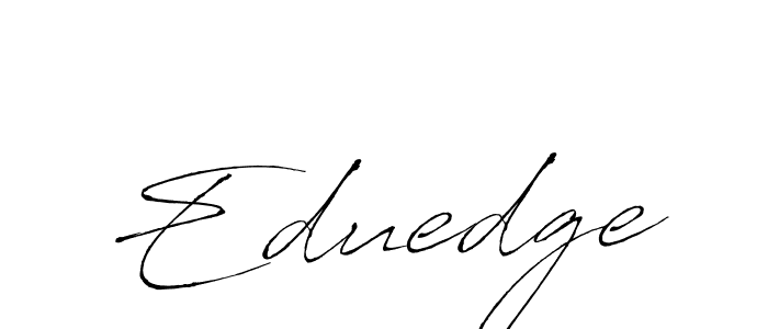 Use a signature maker to create a handwritten signature online. With this signature software, you can design (Antro_Vectra) your own signature for name Eduedge. Eduedge signature style 6 images and pictures png