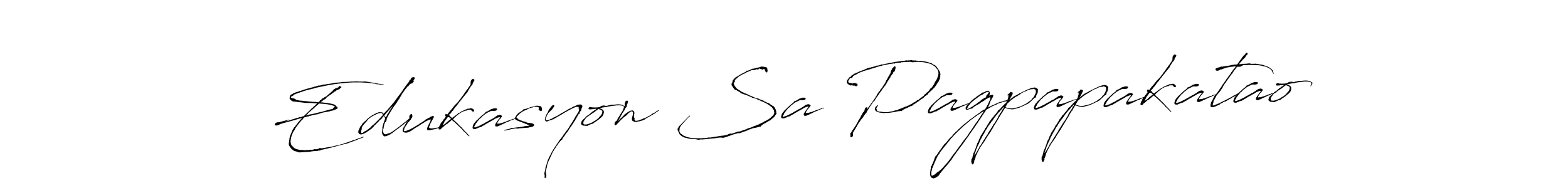 Similarly Antro_Vectra is the best handwritten signature design. Signature creator online .You can use it as an online autograph creator for name Edukasyon Sa Pagpapakatao. Edukasyon Sa Pagpapakatao signature style 6 images and pictures png