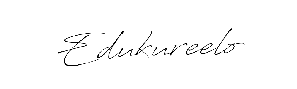 Best and Professional Signature Style for Edukureelo. Antro_Vectra Best Signature Style Collection. Edukureelo signature style 6 images and pictures png