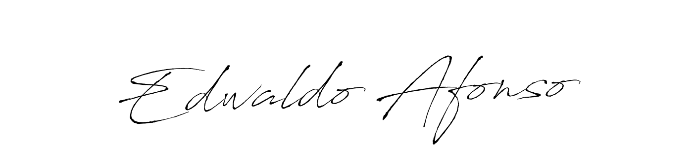 Make a beautiful signature design for name Edwaldo Afonso. With this signature (Antro_Vectra) style, you can create a handwritten signature for free. Edwaldo Afonso signature style 6 images and pictures png