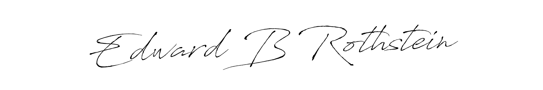 Make a beautiful signature design for name Edward B Rothstein. Use this online signature maker to create a handwritten signature for free. Edward B Rothstein signature style 6 images and pictures png