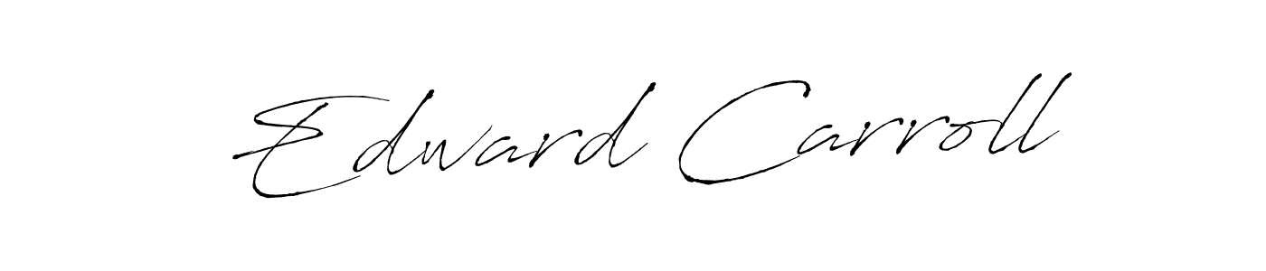 The best way (Antro_Vectra) to make a short signature is to pick only two or three words in your name. The name Edward Carroll include a total of six letters. For converting this name. Edward Carroll signature style 6 images and pictures png