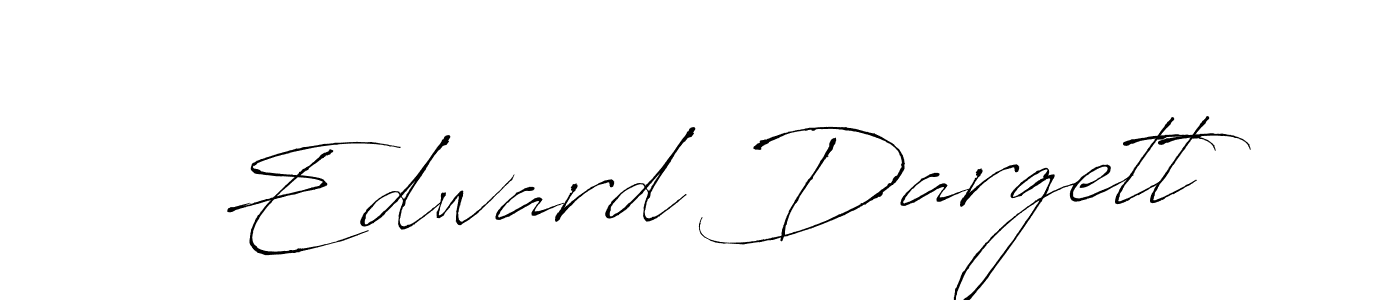 Make a beautiful signature design for name Edward Dargett. Use this online signature maker to create a handwritten signature for free. Edward Dargett signature style 6 images and pictures png