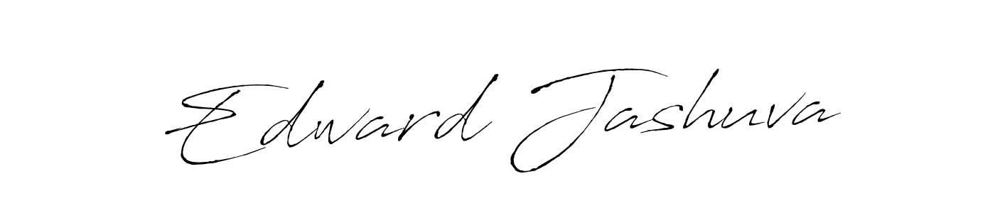 Edward Jashuva stylish signature style. Best Handwritten Sign (Antro_Vectra) for my name. Handwritten Signature Collection Ideas for my name Edward Jashuva. Edward Jashuva signature style 6 images and pictures png