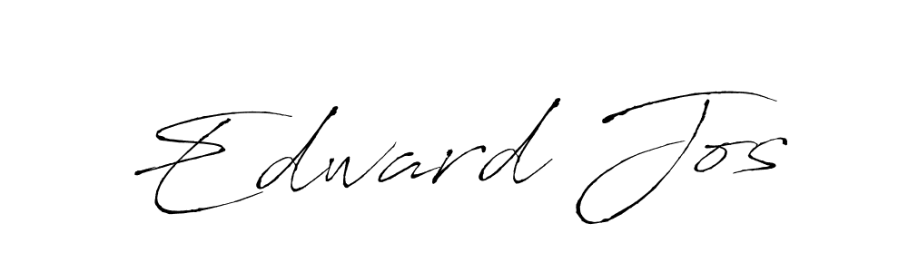 Also we have Edward Jos name is the best signature style. Create professional handwritten signature collection using Antro_Vectra autograph style. Edward Jos signature style 6 images and pictures png