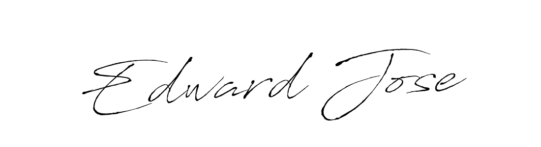 Design your own signature with our free online signature maker. With this signature software, you can create a handwritten (Antro_Vectra) signature for name Edward Jose. Edward Jose signature style 6 images and pictures png