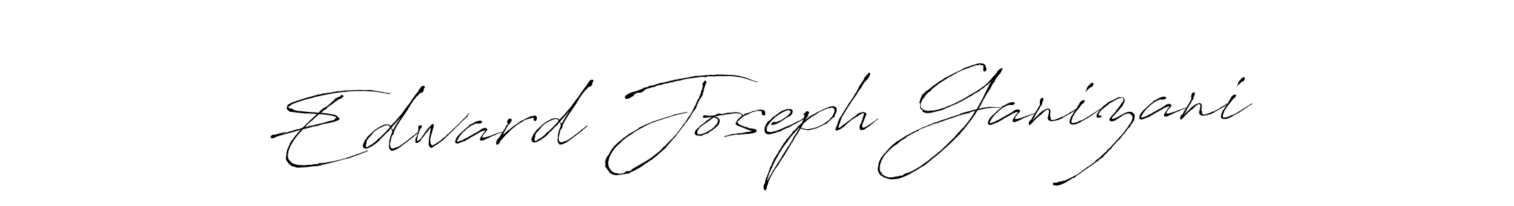 Create a beautiful signature design for name Edward Joseph Ganizani. With this signature (Antro_Vectra) fonts, you can make a handwritten signature for free. Edward Joseph Ganizani signature style 6 images and pictures png