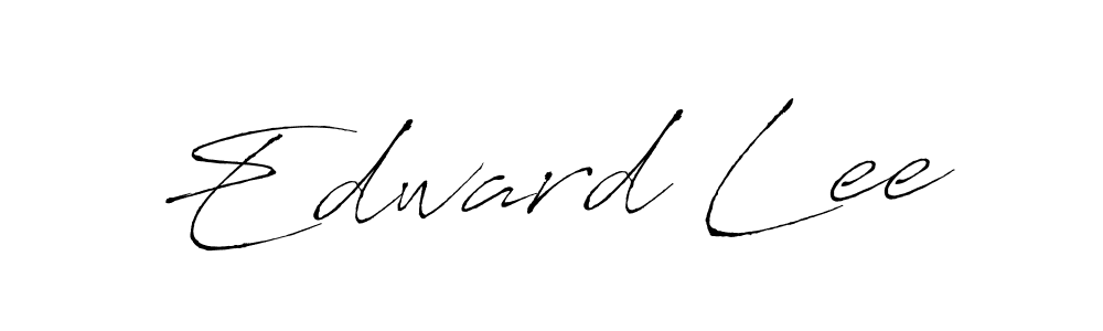 Use a signature maker to create a handwritten signature online. With this signature software, you can design (Antro_Vectra) your own signature for name Edward Lee. Edward Lee signature style 6 images and pictures png