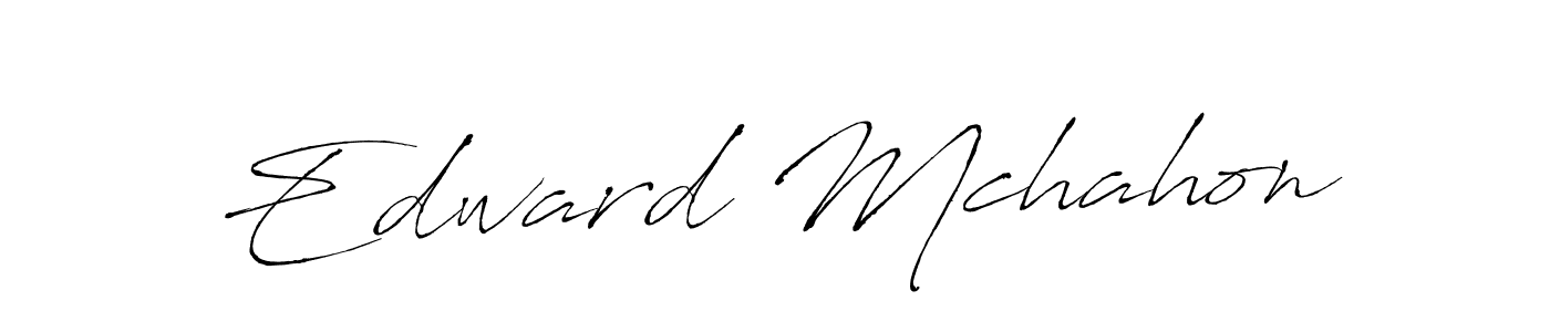 Also You can easily find your signature by using the search form. We will create Edward Mchahon name handwritten signature images for you free of cost using Antro_Vectra sign style. Edward Mchahon signature style 6 images and pictures png