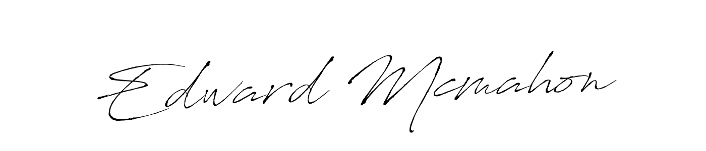 Make a beautiful signature design for name Edward Mcmahon. With this signature (Antro_Vectra) style, you can create a handwritten signature for free. Edward Mcmahon signature style 6 images and pictures png