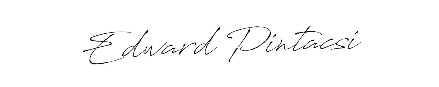 if you are searching for the best signature style for your name Edward Pintacsi. so please give up your signature search. here we have designed multiple signature styles  using Antro_Vectra. Edward Pintacsi signature style 6 images and pictures png