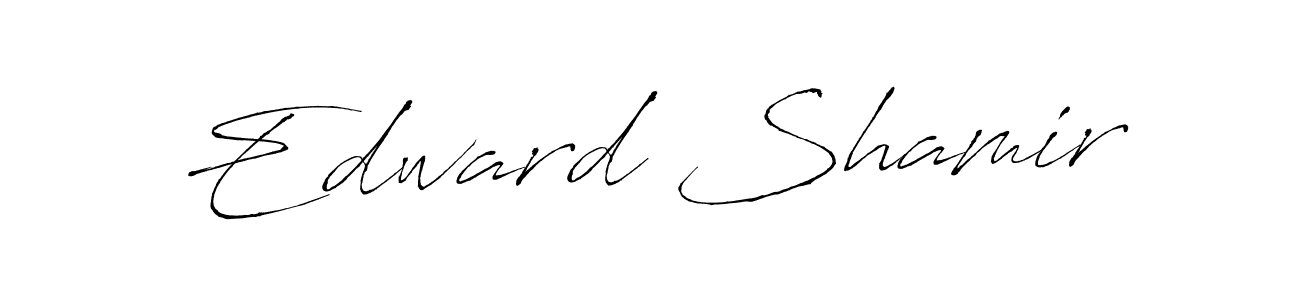 Create a beautiful signature design for name Edward Shamir. With this signature (Antro_Vectra) fonts, you can make a handwritten signature for free. Edward Shamir signature style 6 images and pictures png