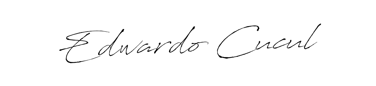 Create a beautiful signature design for name Edwardo Cucul. With this signature (Antro_Vectra) fonts, you can make a handwritten signature for free. Edwardo Cucul signature style 6 images and pictures png