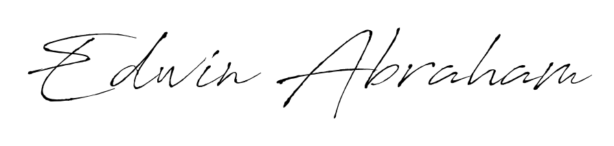 Antro_Vectra is a professional signature style that is perfect for those who want to add a touch of class to their signature. Get Edwin Abraham name fancy signature for free. Edwin Abraham signature style 6 images and pictures png