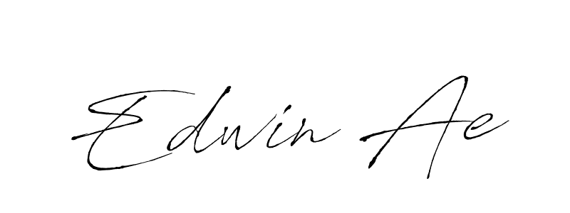 Make a beautiful signature design for name Edwin Ae. With this signature (Antro_Vectra) style, you can create a handwritten signature for free. Edwin Ae signature style 6 images and pictures png