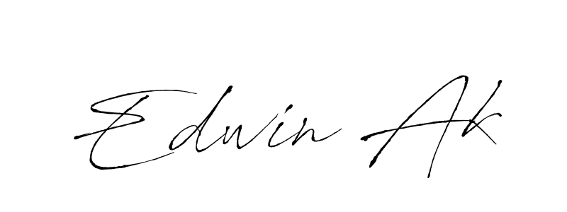 Also You can easily find your signature by using the search form. We will create Edwin Ak name handwritten signature images for you free of cost using Antro_Vectra sign style. Edwin Ak signature style 6 images and pictures png