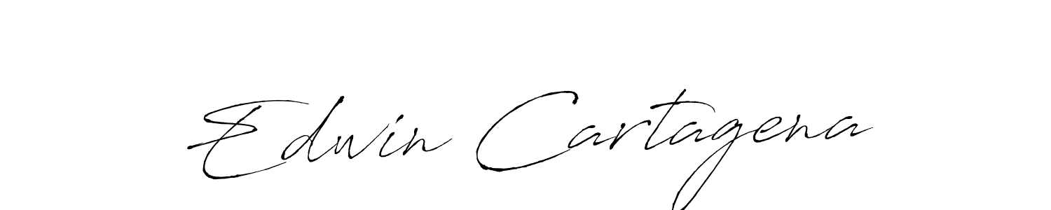 You should practise on your own different ways (Antro_Vectra) to write your name (Edwin Cartagena) in signature. don't let someone else do it for you. Edwin Cartagena signature style 6 images and pictures png