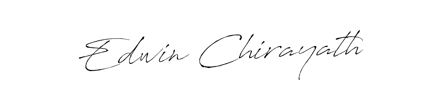 Antro_Vectra is a professional signature style that is perfect for those who want to add a touch of class to their signature. It is also a great choice for those who want to make their signature more unique. Get Edwin Chirayath name to fancy signature for free. Edwin Chirayath signature style 6 images and pictures png