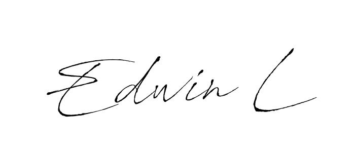 How to Draw Edwin L signature style? Antro_Vectra is a latest design signature styles for name Edwin L. Edwin L signature style 6 images and pictures png