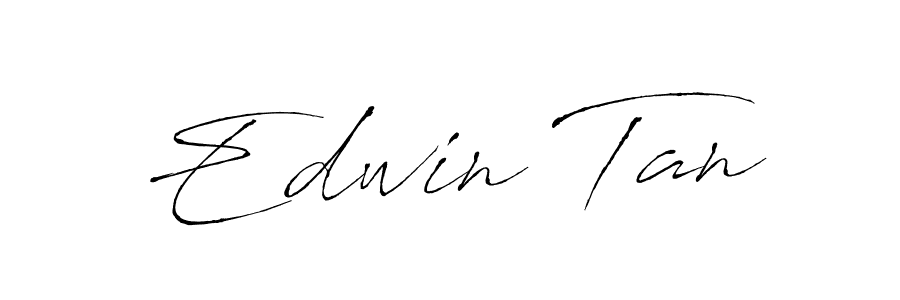 Also You can easily find your signature by using the search form. We will create Edwin Tan name handwritten signature images for you free of cost using Antro_Vectra sign style. Edwin Tan signature style 6 images and pictures png