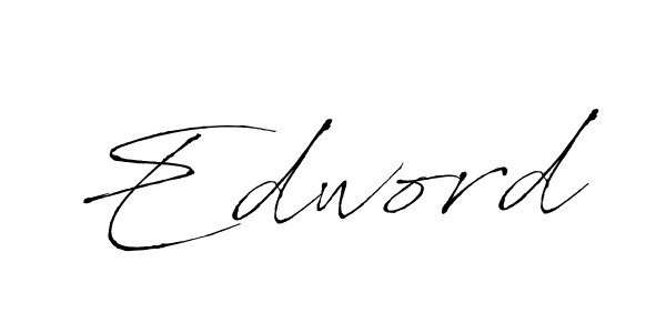 Also we have Edword name is the best signature style. Create professional handwritten signature collection using Antro_Vectra autograph style. Edword signature style 6 images and pictures png