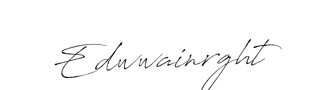 Also we have Edwwainrght name is the best signature style. Create professional handwritten signature collection using Antro_Vectra autograph style. Edwwainrght signature style 6 images and pictures png