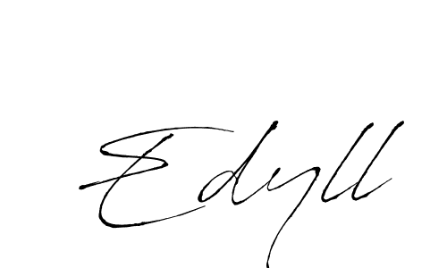 Similarly Antro_Vectra is the best handwritten signature design. Signature creator online .You can use it as an online autograph creator for name Edyll. Edyll signature style 6 images and pictures png