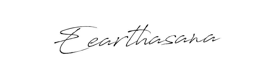 How to make Eearthasana signature? Antro_Vectra is a professional autograph style. Create handwritten signature for Eearthasana name. Eearthasana signature style 6 images and pictures png