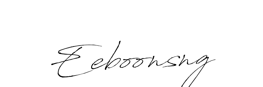 The best way (Antro_Vectra) to make a short signature is to pick only two or three words in your name. The name Eeboonsng include a total of six letters. For converting this name. Eeboonsng signature style 6 images and pictures png