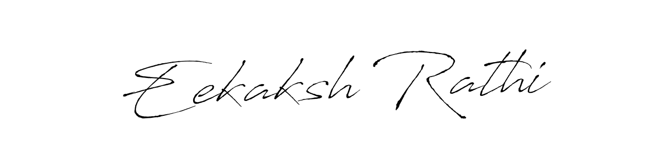 Antro_Vectra is a professional signature style that is perfect for those who want to add a touch of class to their signature. It is also a great choice for those who want to make their signature more unique. Get Eekaksh Rathi name to fancy signature for free. Eekaksh Rathi signature style 6 images and pictures png