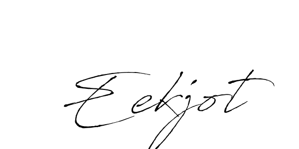 Make a beautiful signature design for name Eekjot. With this signature (Antro_Vectra) style, you can create a handwritten signature for free. Eekjot signature style 6 images and pictures png